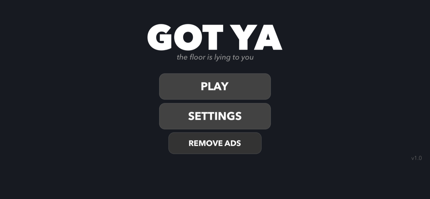 Main menu